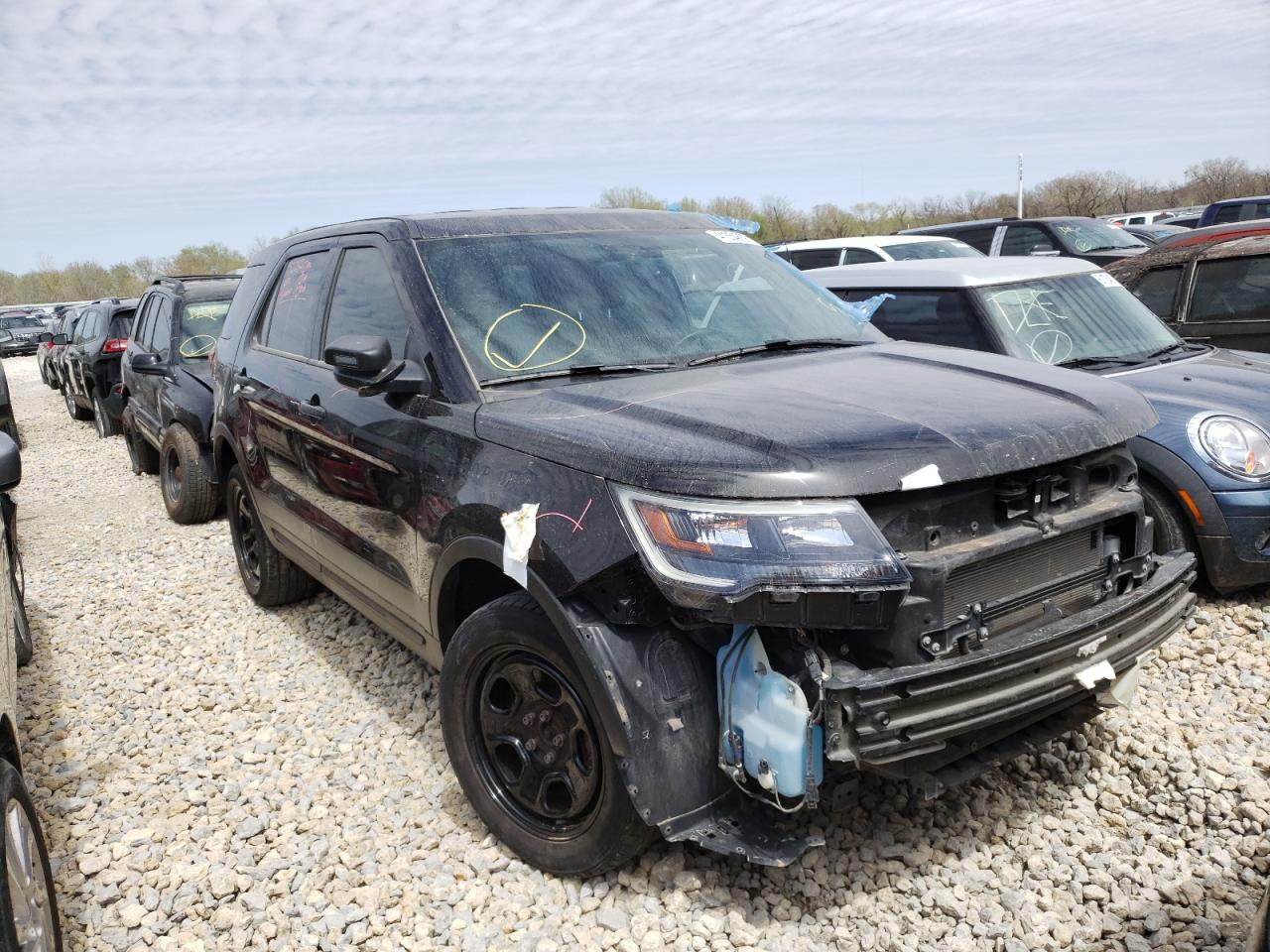Photo 1 from auction – 2019 FORD EXPLORER P with VIN 1FM5K8AR9KGB54658