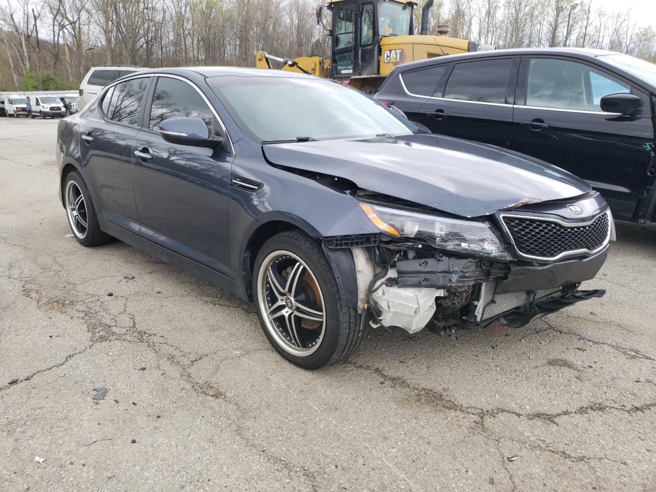 KIA OPTIMA LX 2015 with VIN KNAGM4A74F5568931 - Photo from auction
