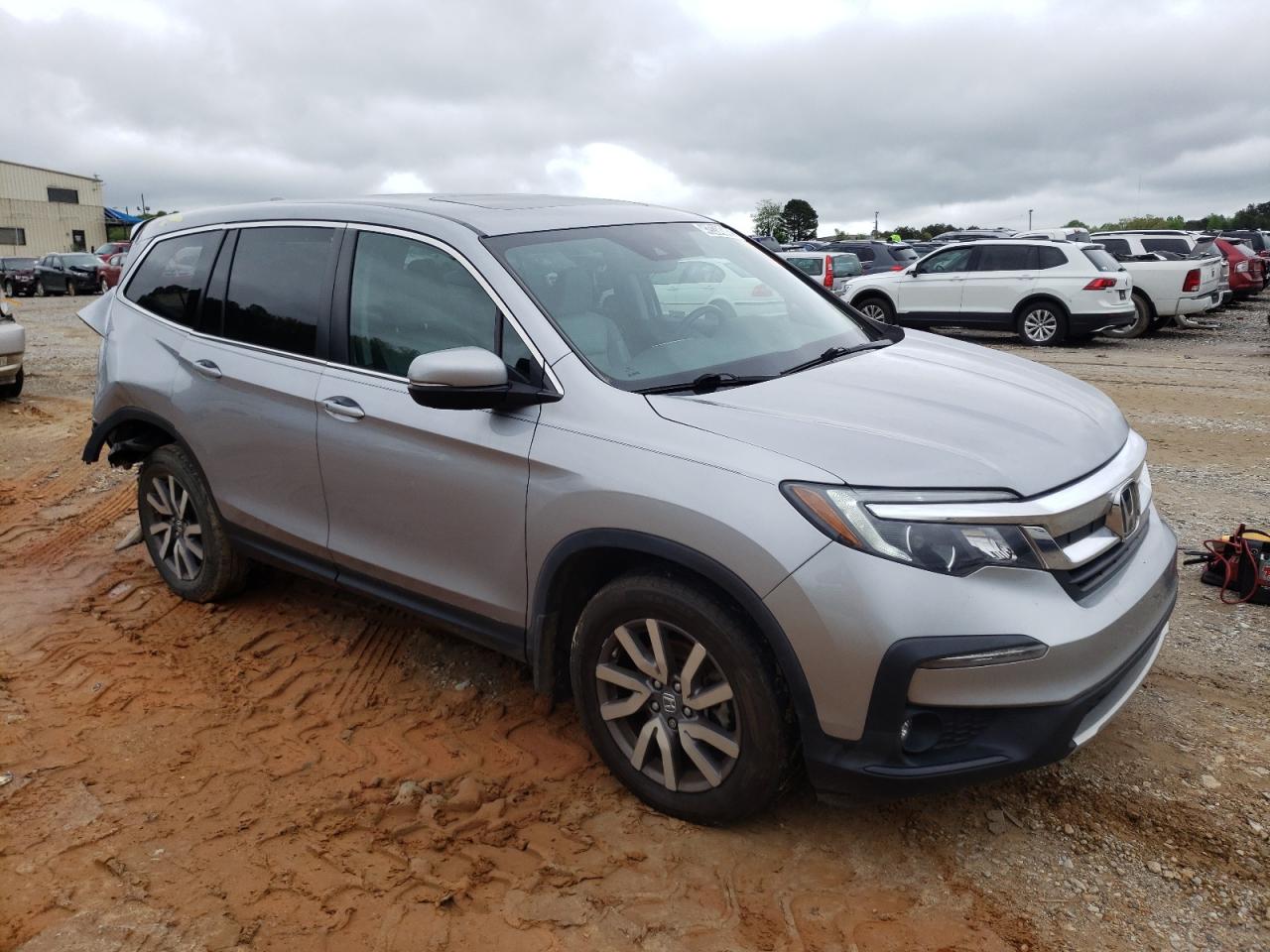 HONDA PILOT EXL 2019 with VIN 5FNYF5H57KB005067 - Photo from auction