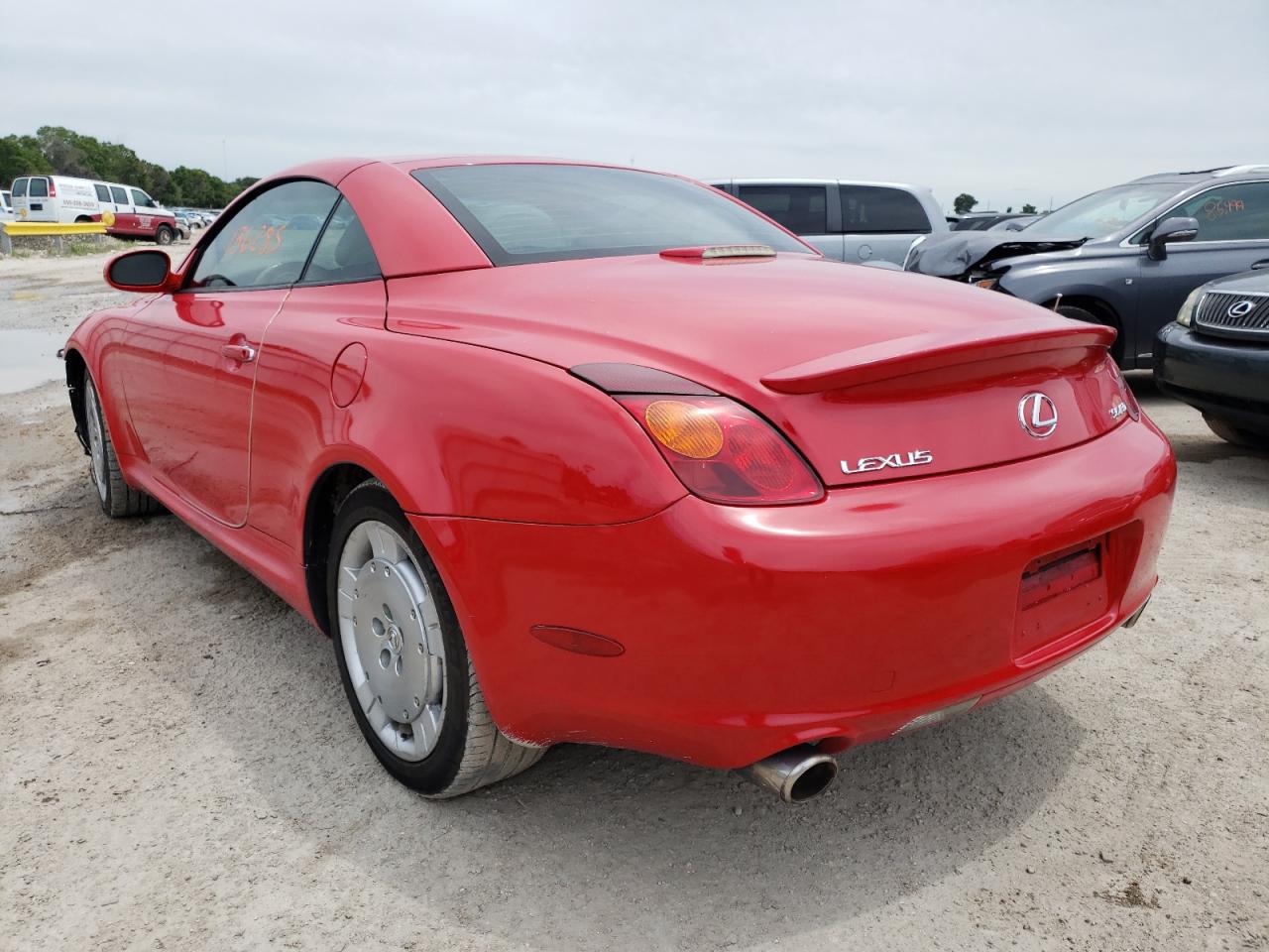 Photo 3 from auction – 2003 LEXUS SC 430 with VIN JTHFN48Y230037874