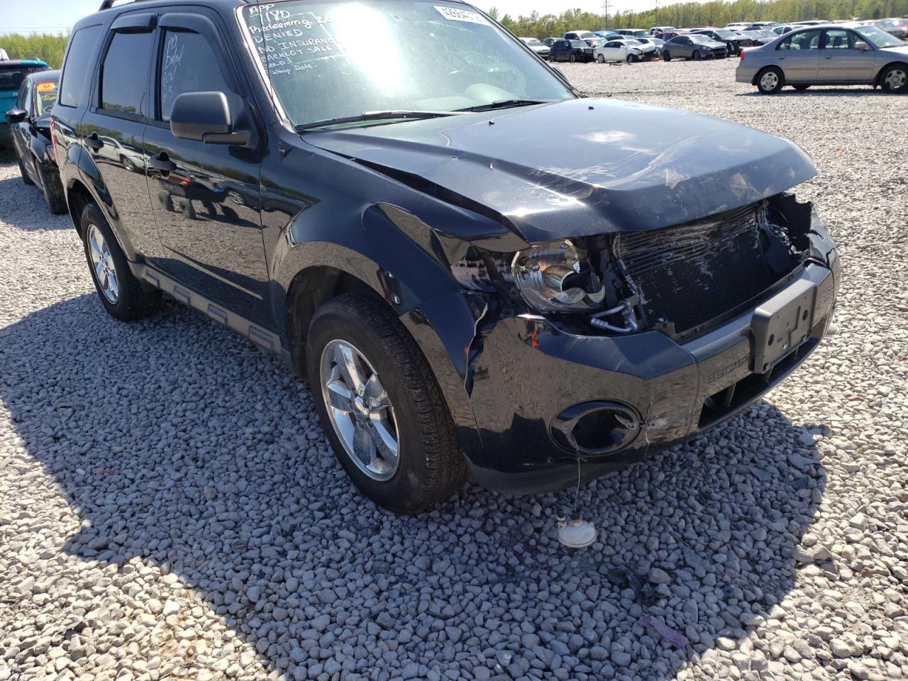 FORD ESCAPE XLT 2012 with VIN 1FMCU0D74CKA03657 - Photo from auction