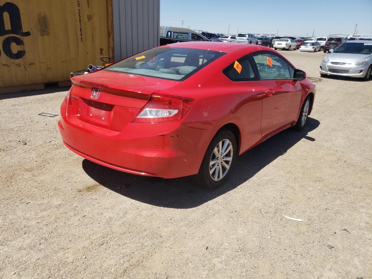 Photo 4 from auction – 2012 HONDA CIVIC EXL with VIN 2HGFG3B04CH517405