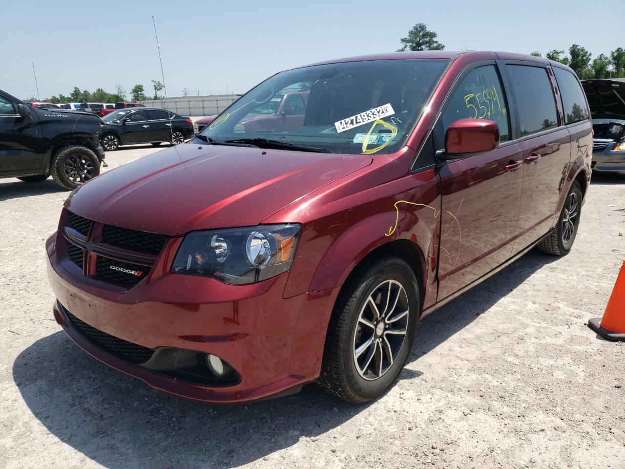 Photo 2 from auction – 2019 DODGE GRAND CARA with VIN 2C4RDGEG0KR535736