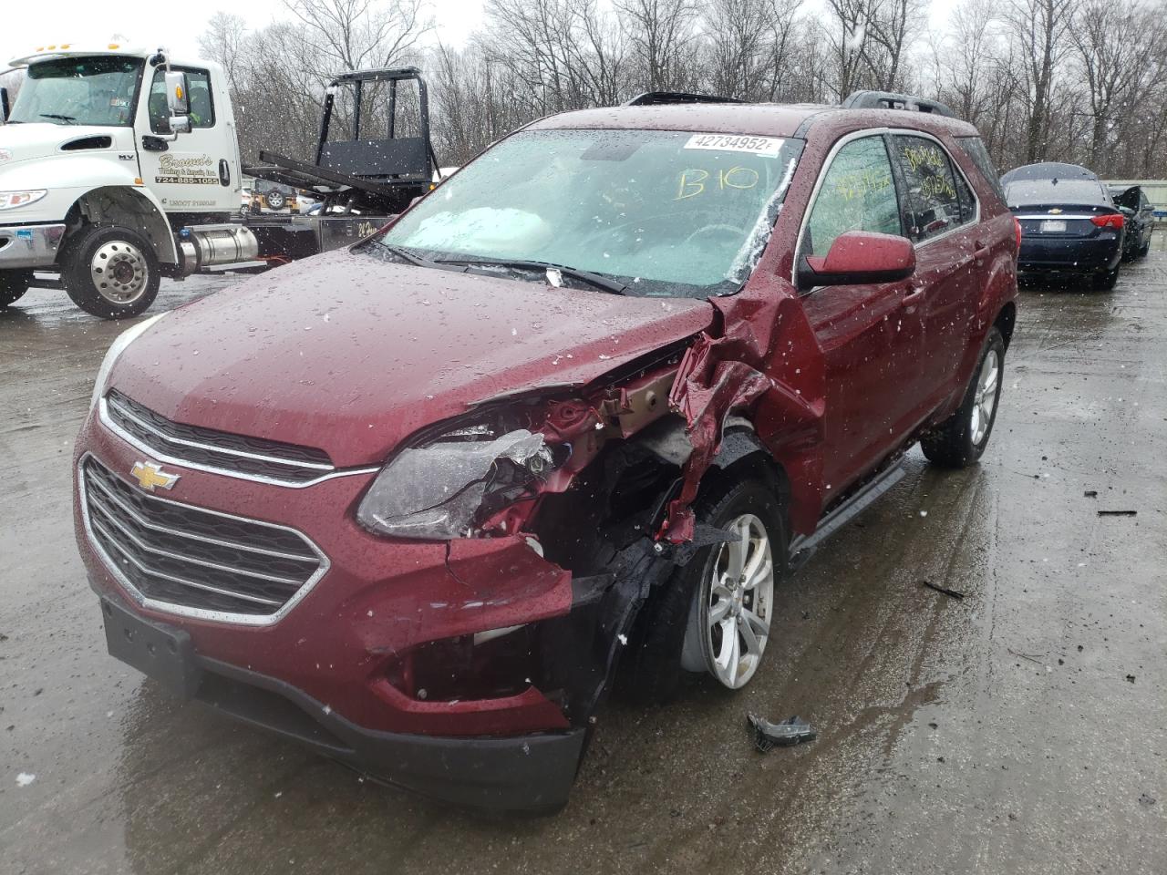 Photo 2 from auction – 2017 CHEVROLET EQUINOX LT with VIN 2GNALCEK7H1527189