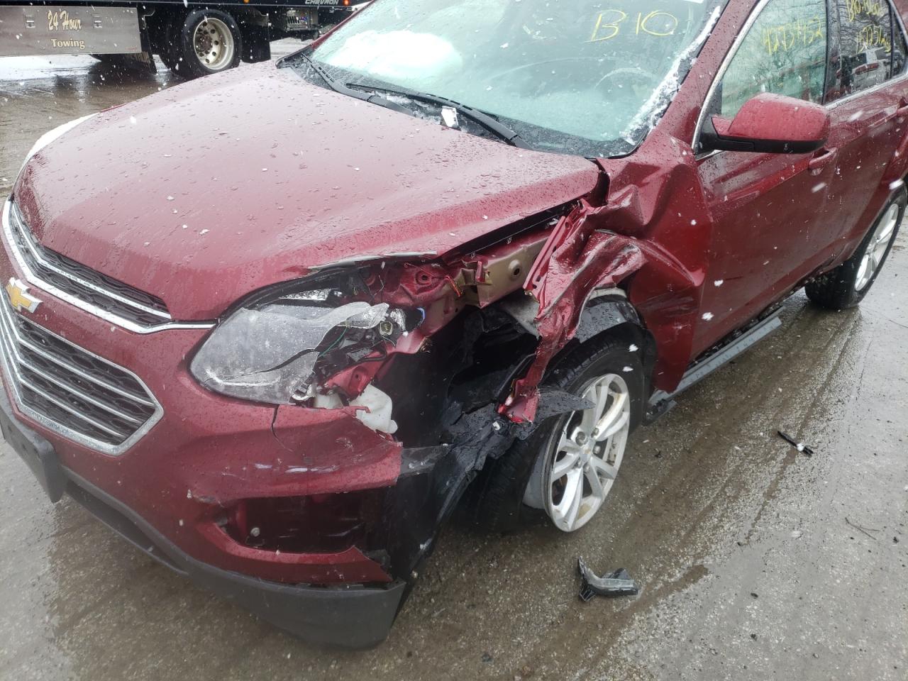 Photo 9 from auction – 2017 CHEVROLET EQUINOX LT with VIN 2GNALCEK7H1527189