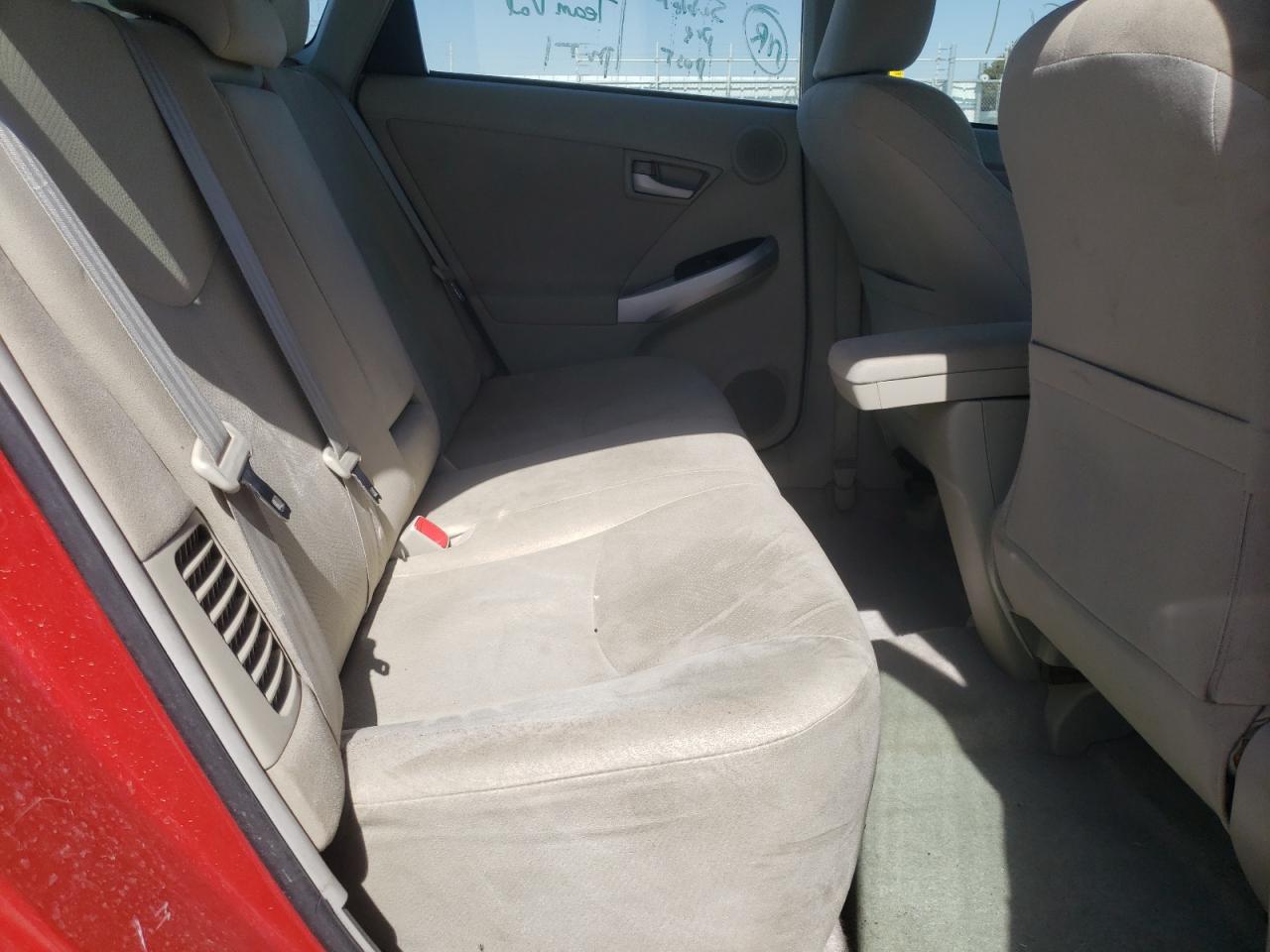 Photo 6 from auction – 2010 TOYOTA PRIUS with VIN JTDKN3DU9A0208680