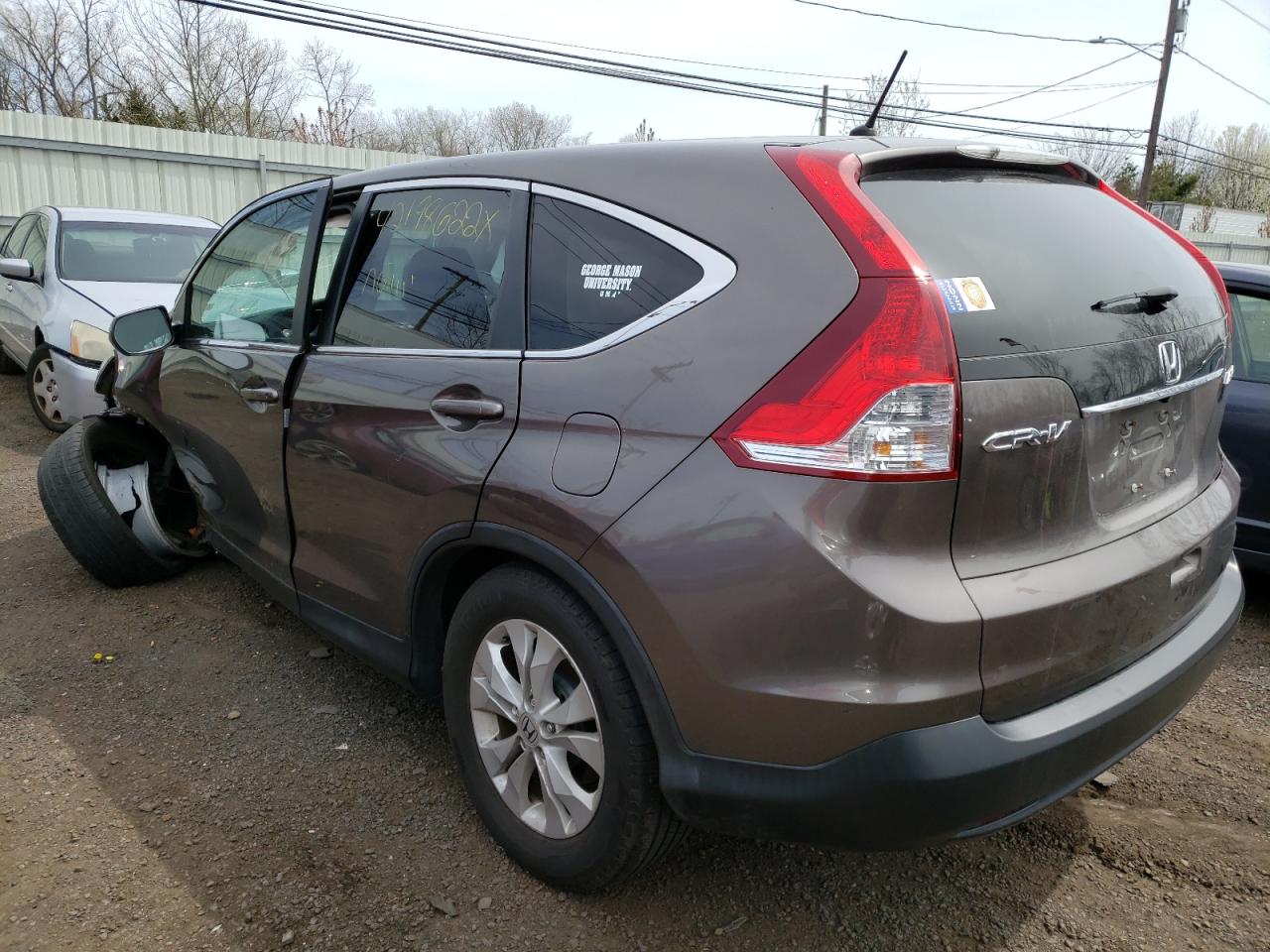 Photo 3 from auction – 2014 HONDA CR-V EX with VIN 2HKRM4H54EH706238