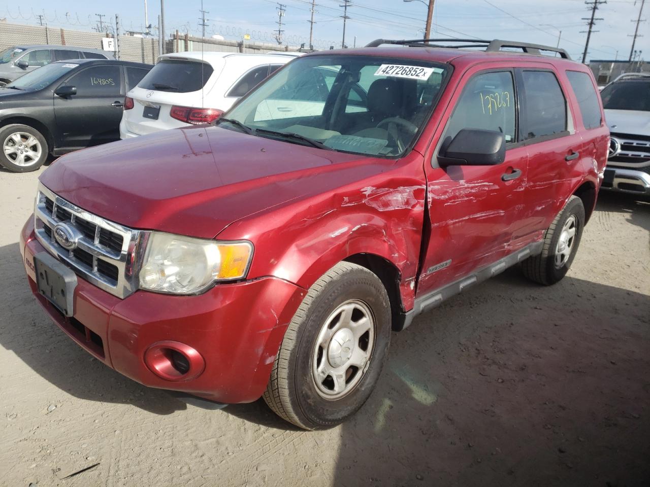 Photo 2 from auction – 2008 FORD ESCAPE XLS with VIN 1FMCU02Z78KB83339