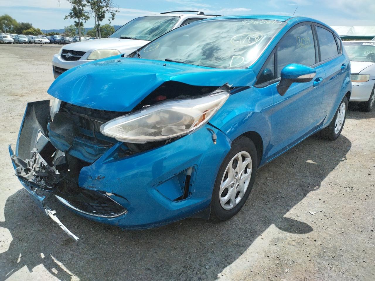 Photo 2 from auction – 2013 FORD FIESTA SE with VIN 3FADP4EJ7DM119551