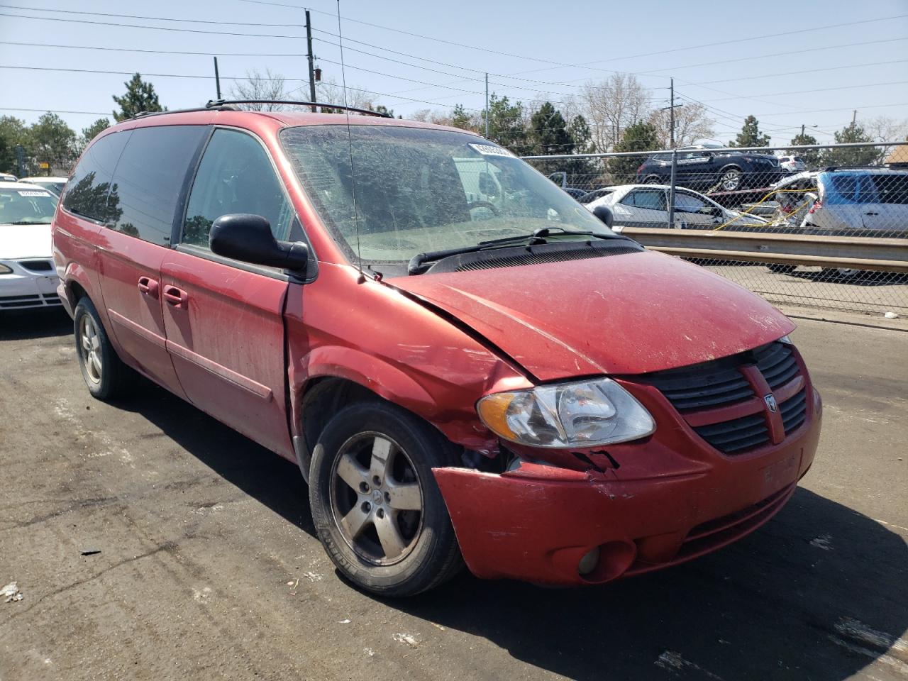 DODGE GRAND CARA 2006 with VIN 2D4GP44L66R770971 - Photo from auction
