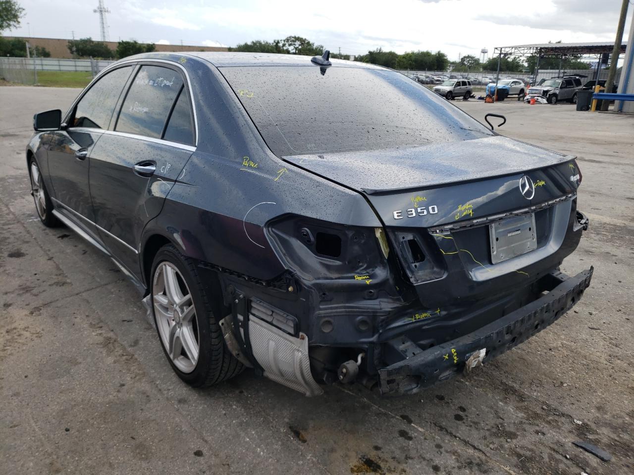 Photo 3 from auction – 2013 MERCEDES-BENZ E 350 4MAT with VIN WDDHF8JBXDA721044