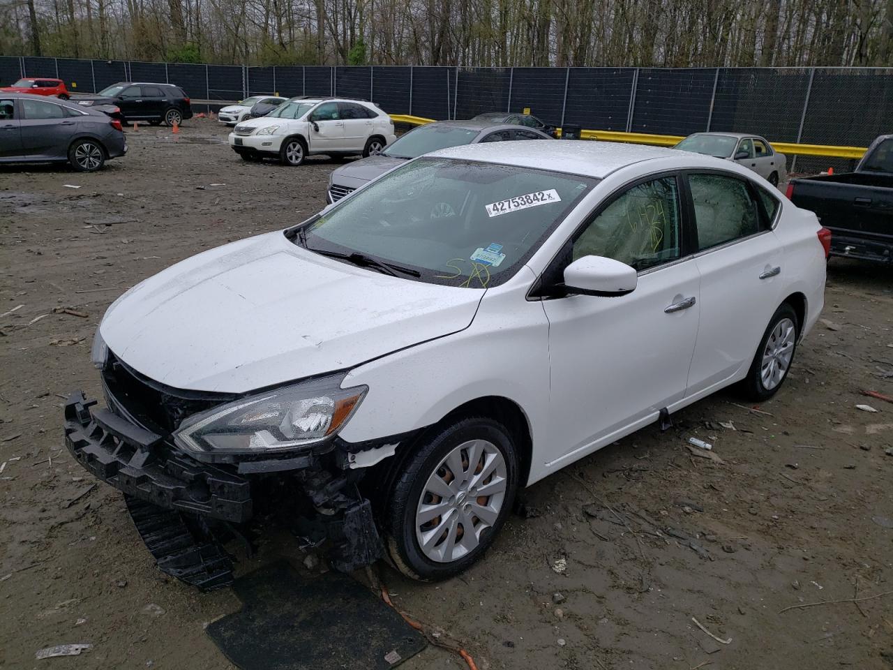 Photo 2 from auction – 2017 NISSAN SENTRA S with VIN 3N1AB7AP7HY316972