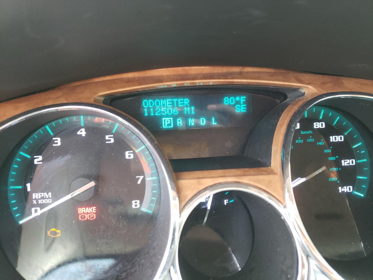 Photo 8 from auction – 2010 BUICK ENCLAVE CX with VIN 5GALRBEDXAJ245055