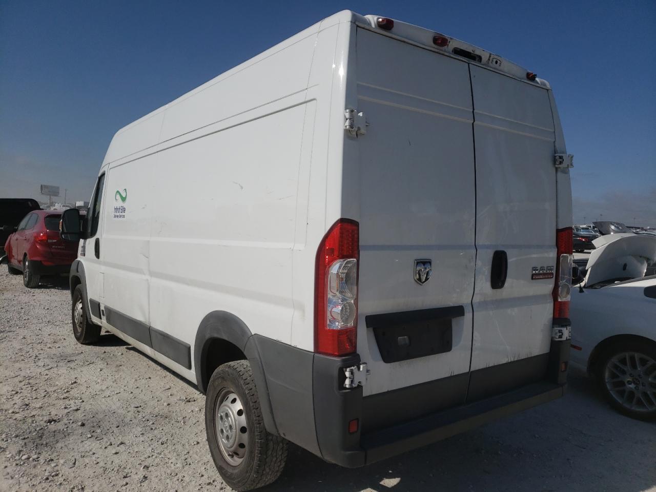 Photo 3 from auction – 2017 RAM PROMASTER with VIN 3C6TRVDG0HE522435