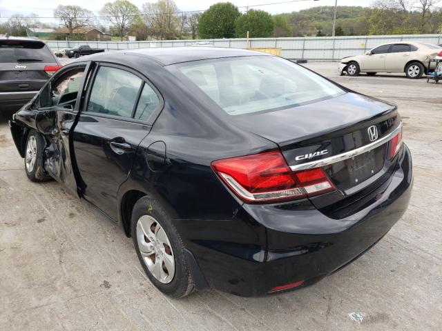 Photo 3 from auction – 2014 HONDA CIVIC LX with VIN 19XFB2F52EE061173