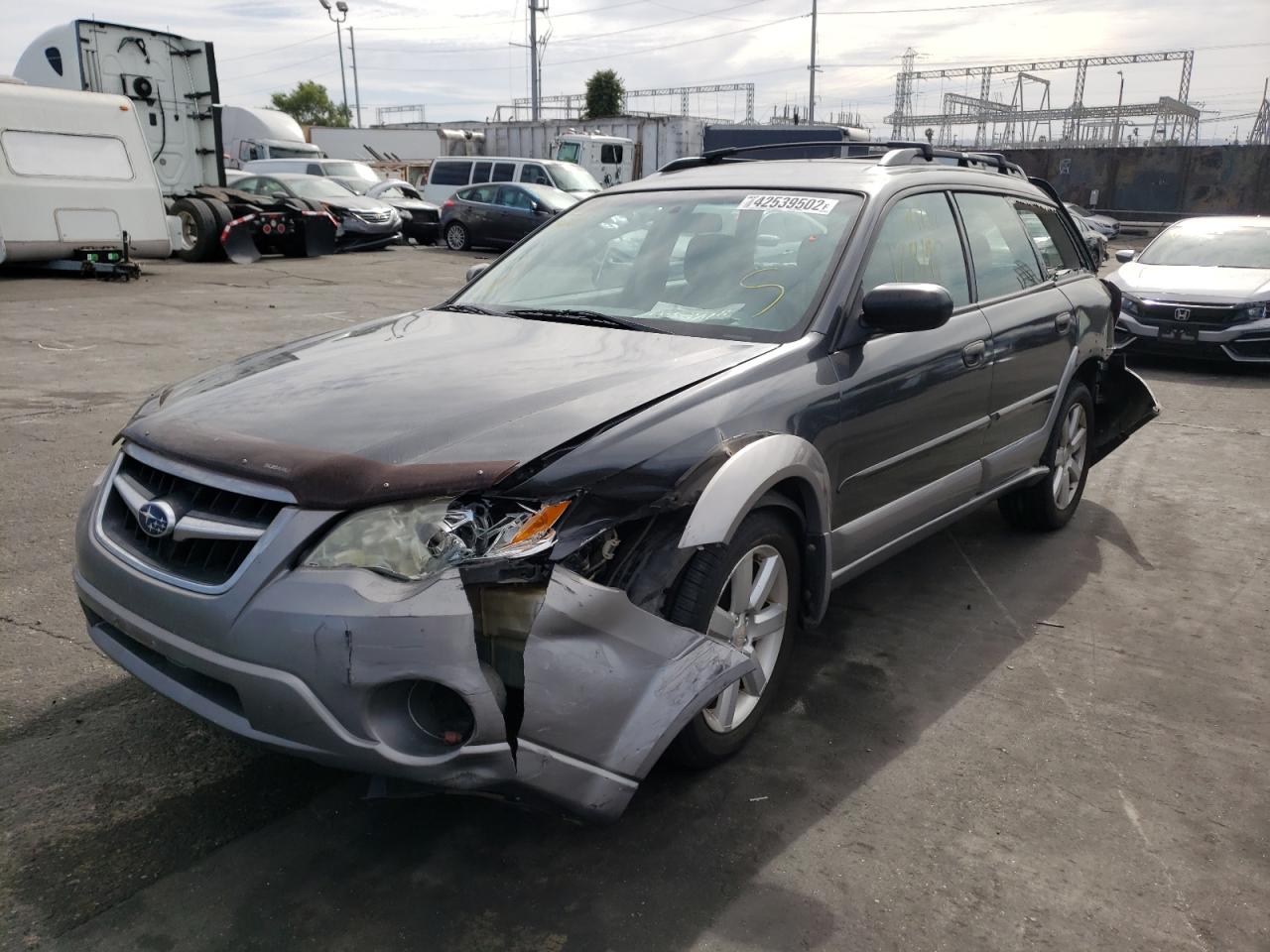 Photo 2 from auction – 2009 SUBARU OUTBACK 2. with VIN 4S4BP61C597329163