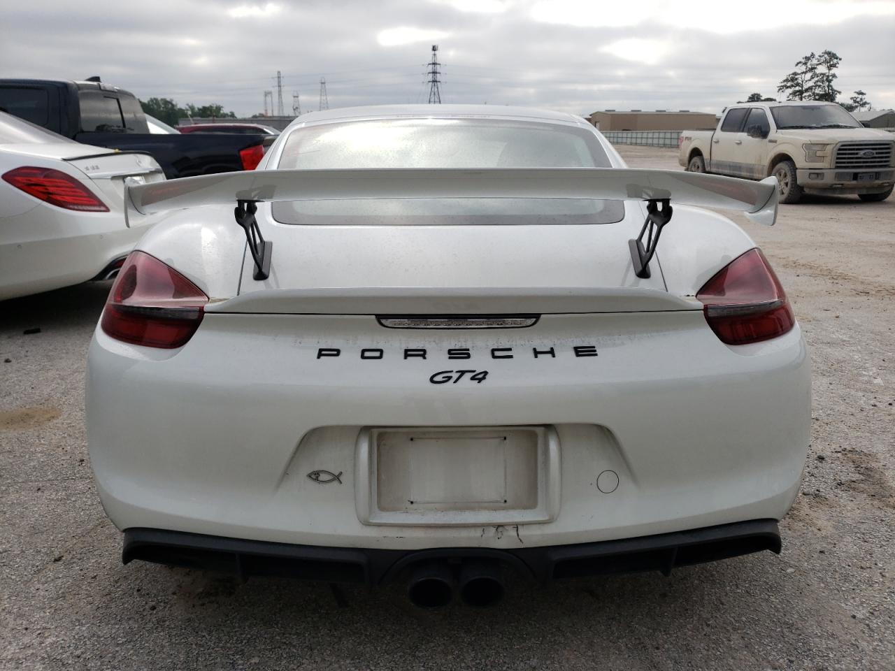 Photo 6 from auction – 2016 PORSCHE CAYMAN GT4 with VIN WP0AC2A80GK192529