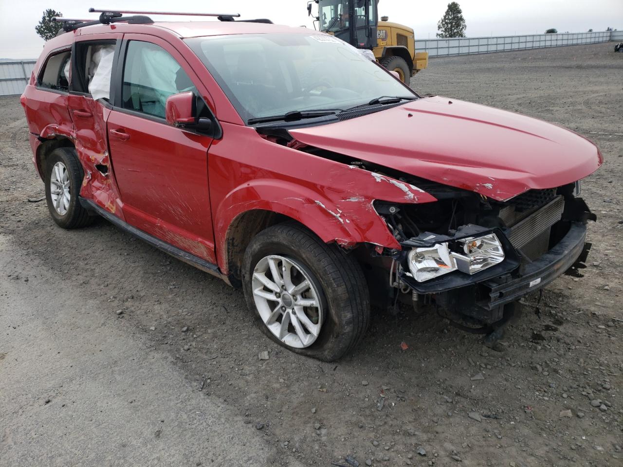 DODGE JOURNEY SX 2015 with VIN 3C4PDCBG5FT697188 - Photo from auction