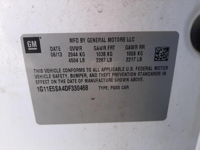 Photo 10 from auction – 2013 CHEVROLET MALIBU 2LT with VIN 1G11E5SA4DF330468