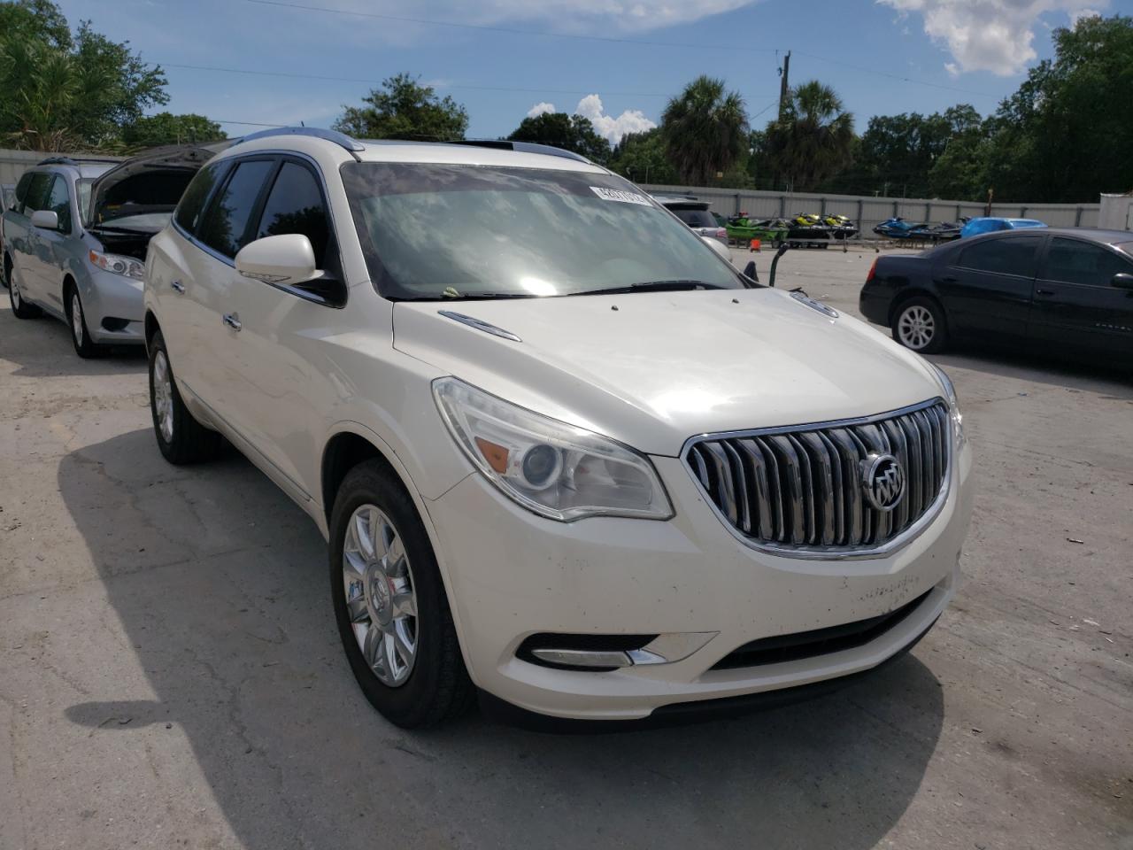 BUICK ENCLAVE 2014 with VIN 5GAKRBKD9EJ229046 - Photo from auction