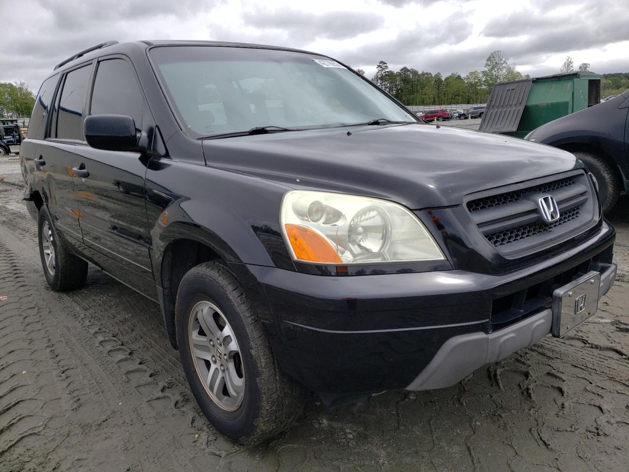HONDA PILOT EXL 2005 with VIN 5FNYF18655B054242 - Photo from auction