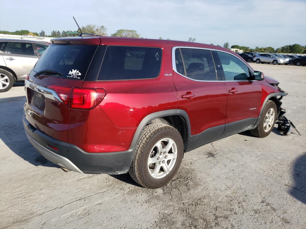 Photo 4 from auction – 2017 GMC ACADIA SLE with VIN 1GKKNKLA6HZ178694
