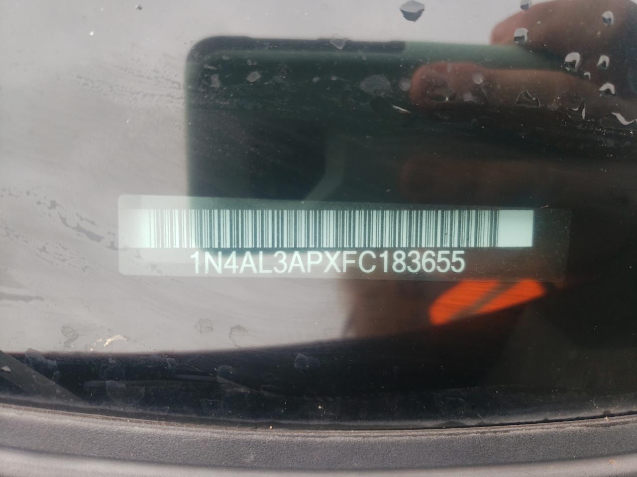 Photo 10 from auction – 2015 NISSAN ALTIMA 2.5 with VIN 1N4AL3APXFC183655