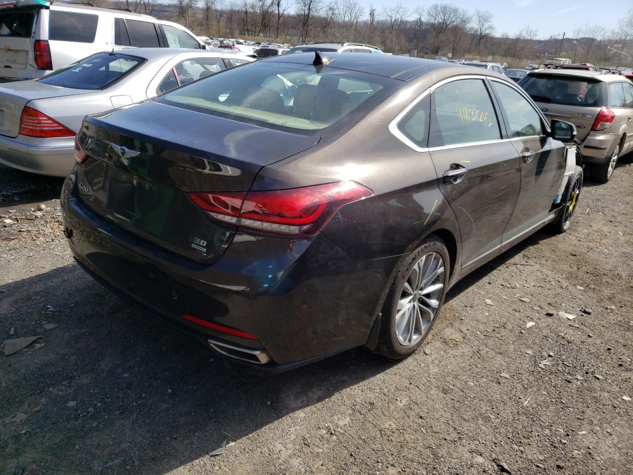 Photo 4 from auction – 2017 GENESIS G80 BASE with VIN KMHGN4JE2HU200735