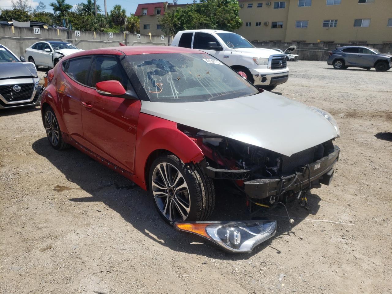 Photo 1 from auction – 2016 HYUNDAI VELOSTER T with VIN KMHTC6AE6GU274576