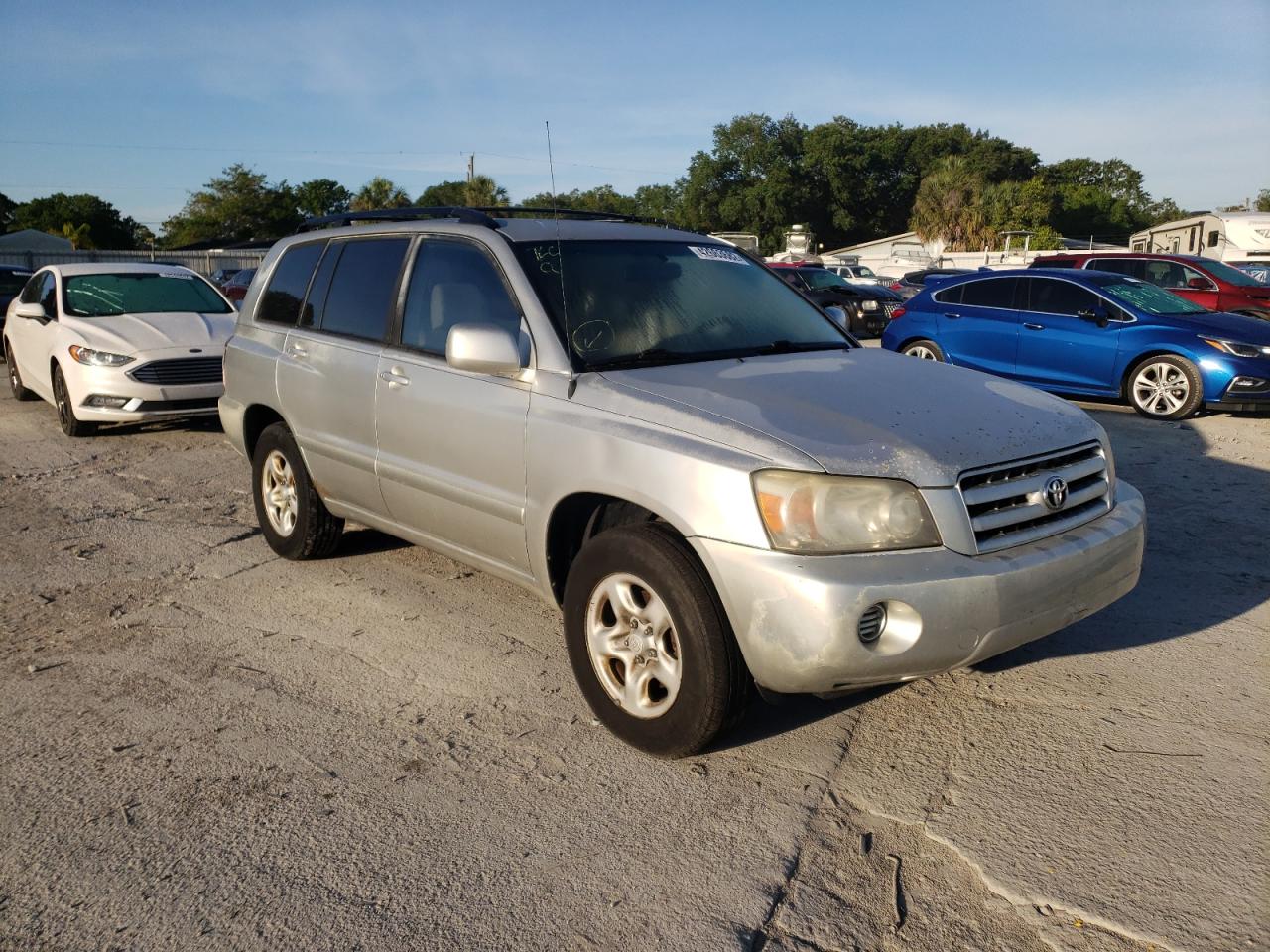 TOYOTA HIGHLANDER 2005 with VIN JTEGD21A350123543 - Photo from auction