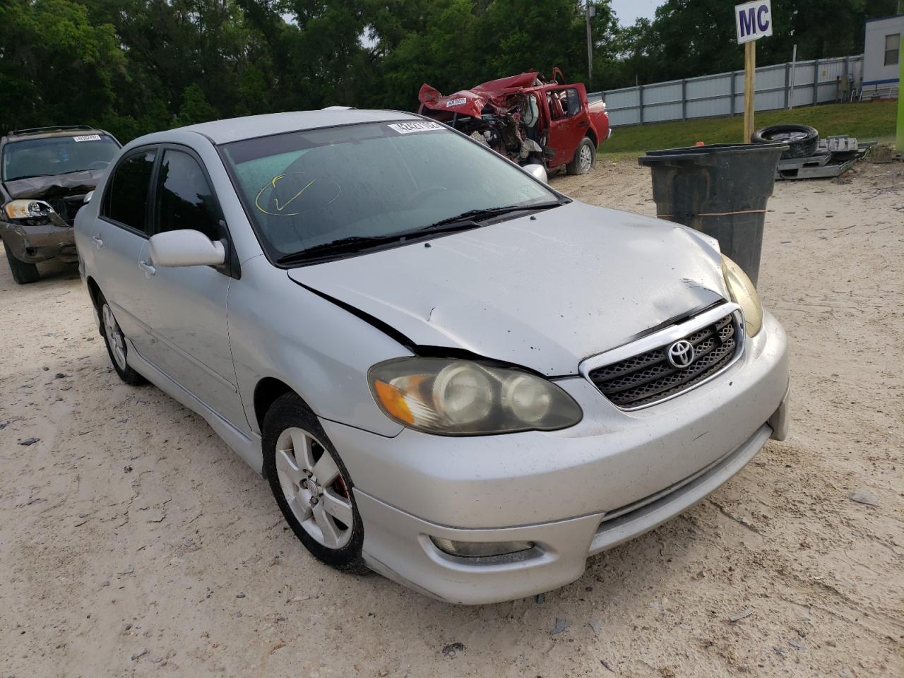 TOYOTA COROLLA CE 2005 with VIN 1NXBR32E25Z543161 - Photo from auction
