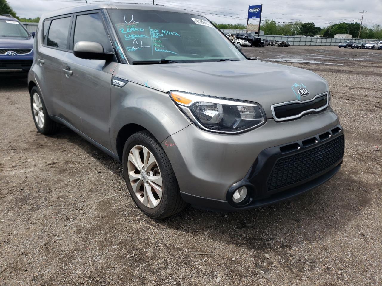 KIA SOUL + 2016 with VIN KNDJP3A56G7403333 - Photo from auction