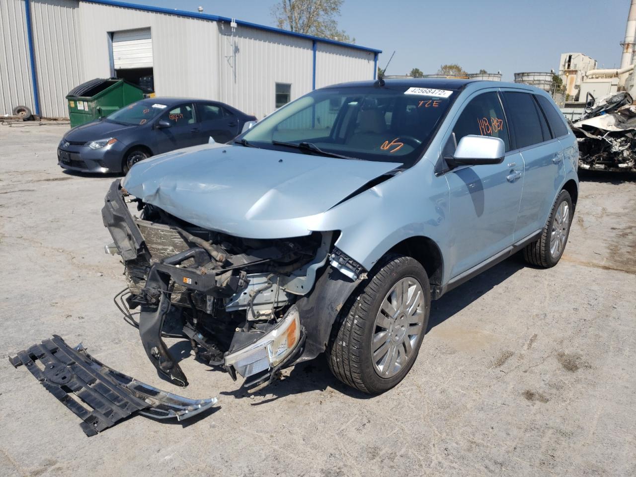 Photo 2 from auction – 2008 FORD EDGE LIMIT with VIN 2FMDK49C98BA93977