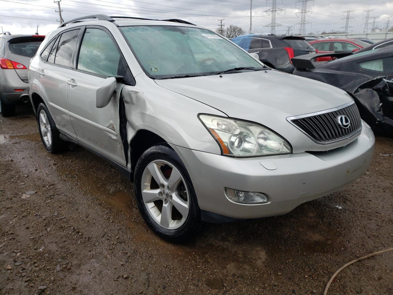 LEXUS RX 350 2007 with VIN 2T2HK31U87C040631 - Photo from auction