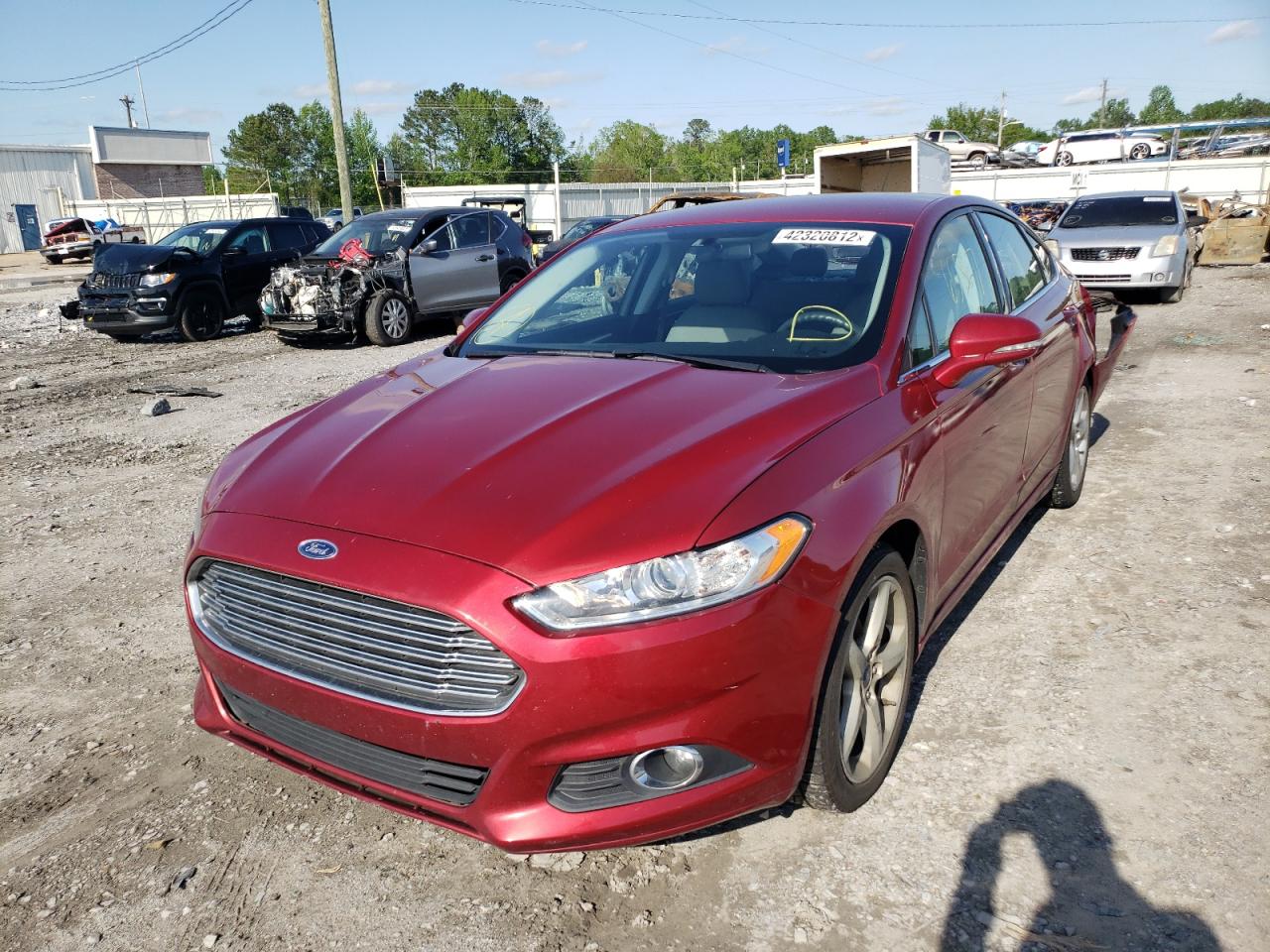 Фото 2 с аукциона – 2016 FORD FUSION с VIN 3FA6P0G72GR350111