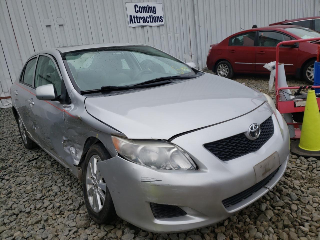 TOYOTA COROLLA BA 2009 with VIN 2T1BU40E89C107915 - Photo from auction