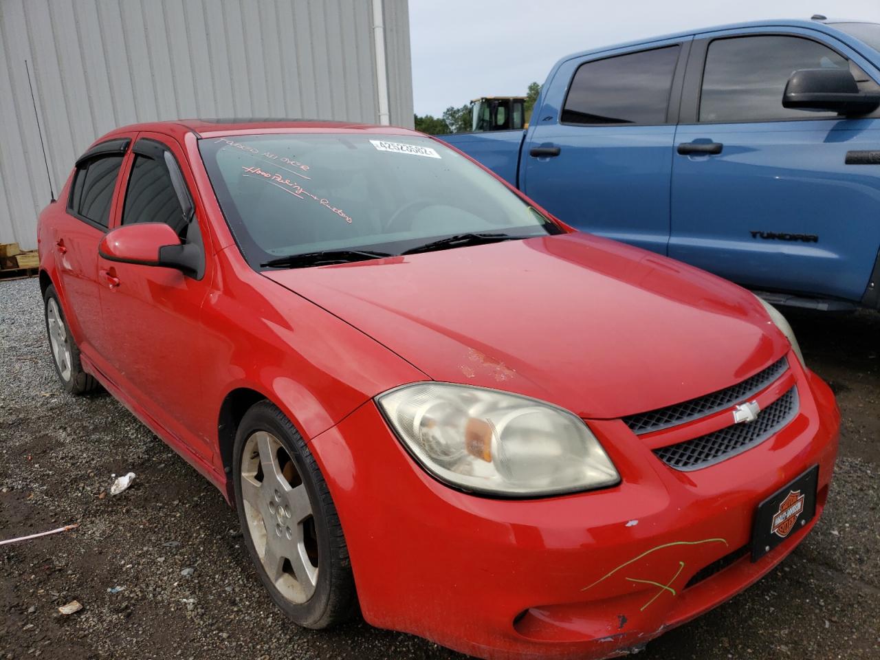CHEVROLET COBALT 2LT 2010 with VIN 1G1AF5F52A7117597 - Photo from auction
