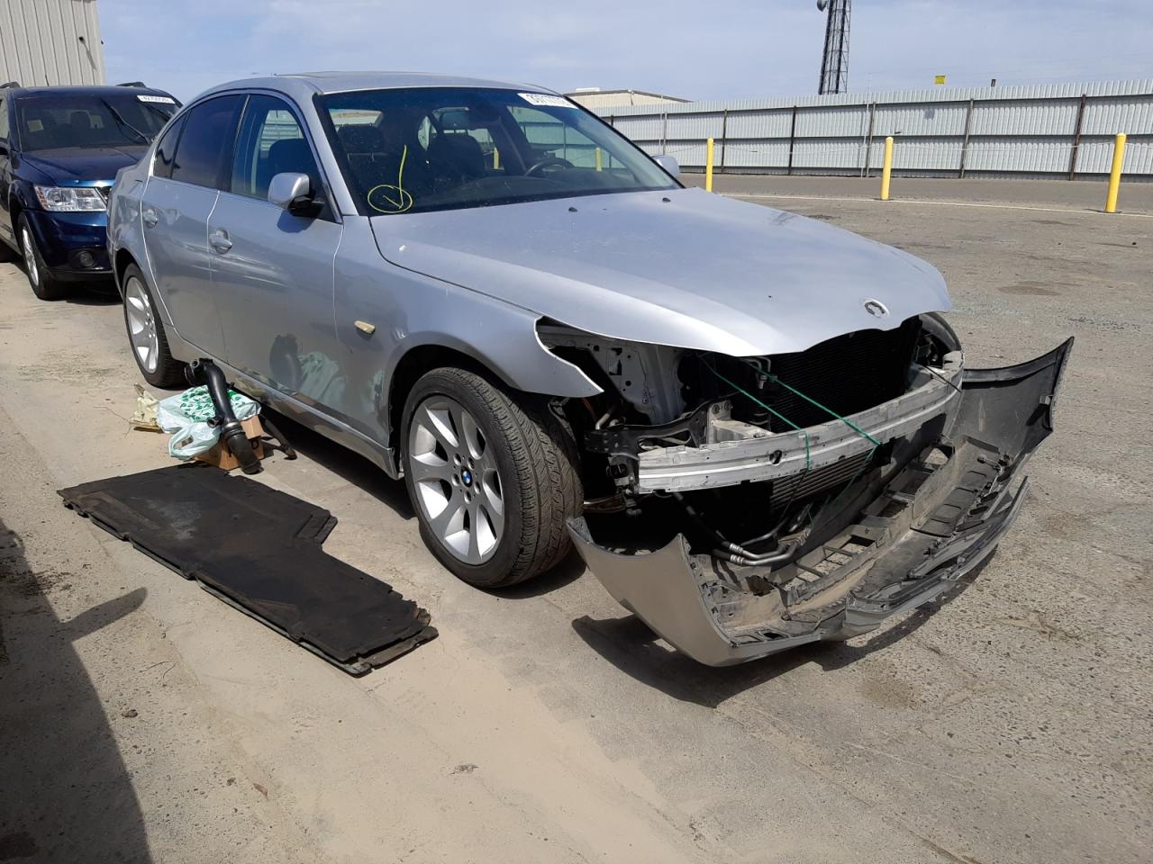 BMW 535 XI 2008 with VIN WBANV93558CZ67794 - Photo from auction