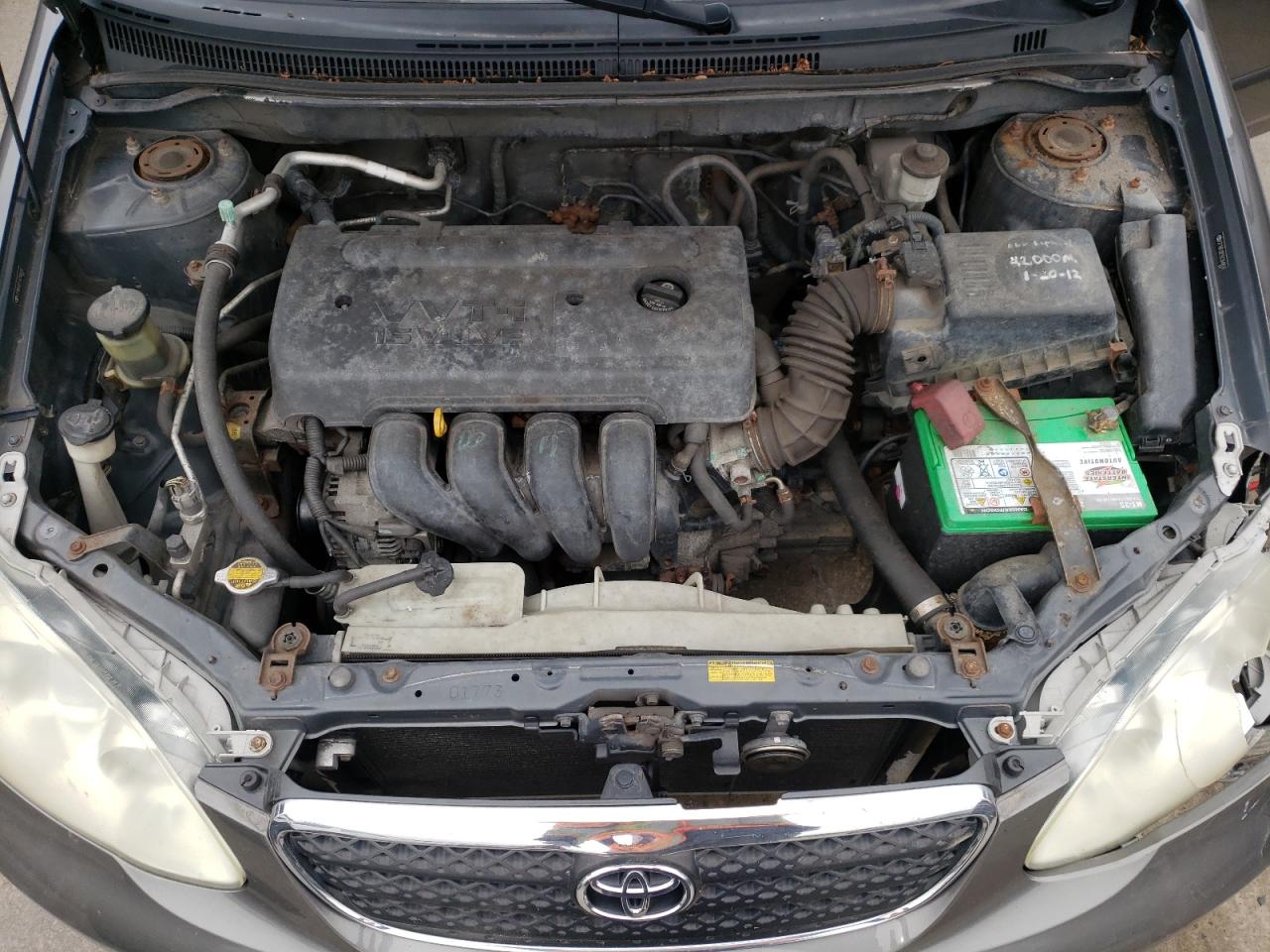 Photo 7 from auction – 2005 TOYOTA COROLLA CE with VIN 2T1BR32E55C364856