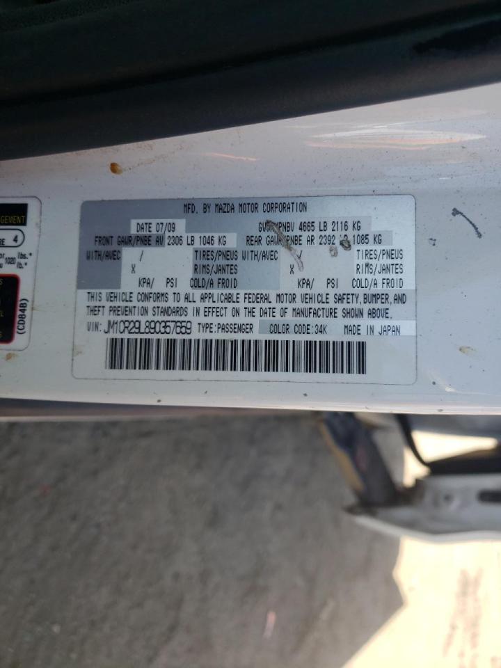 صورة رقم 10 من المزاد - 2009 MAZDA 5 مع VIN JM1CR29L890357659