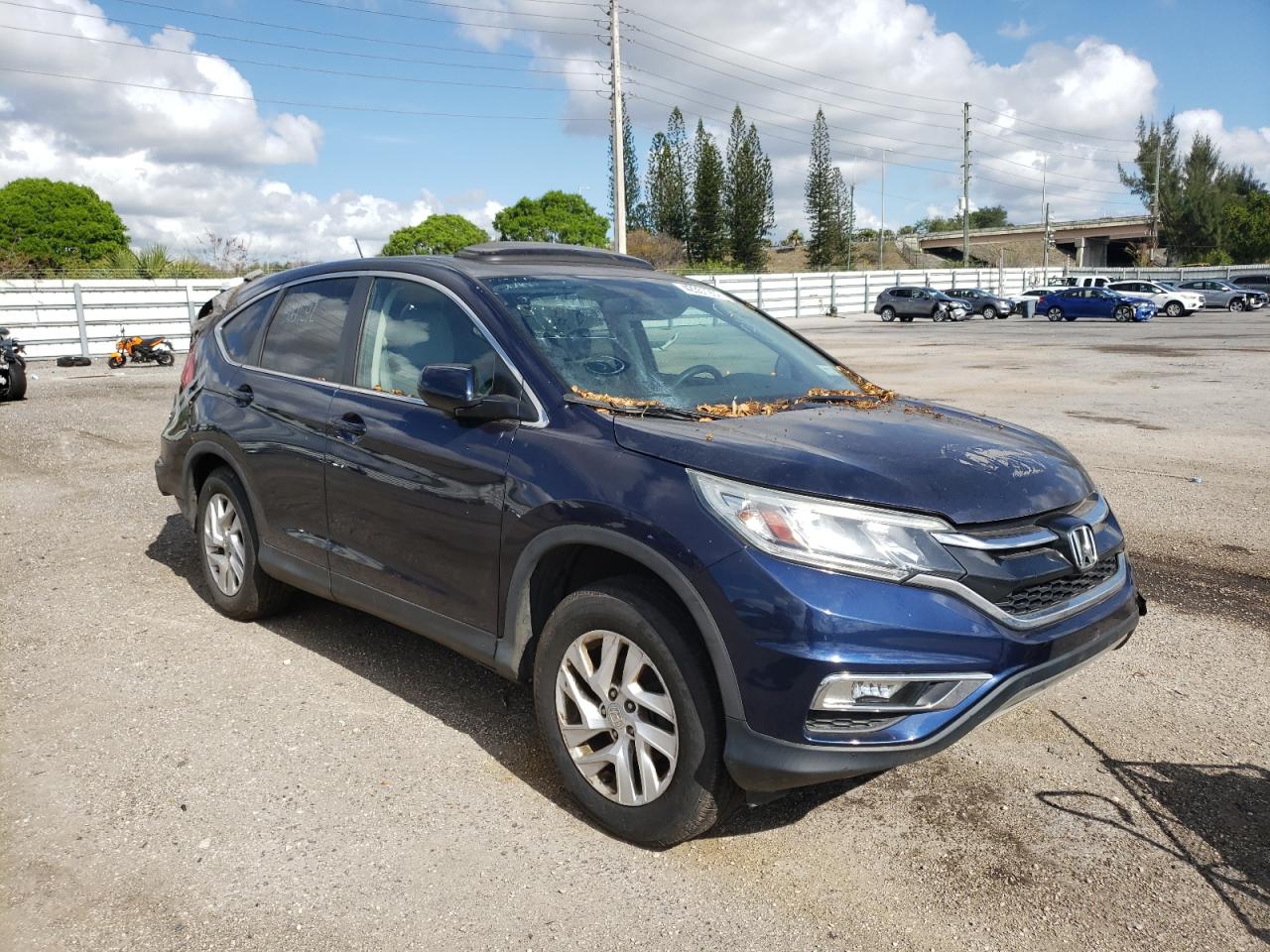 Photo 1 from auction – 2016 HONDA CR-V EX with VIN 2HKRM4H58GH628050