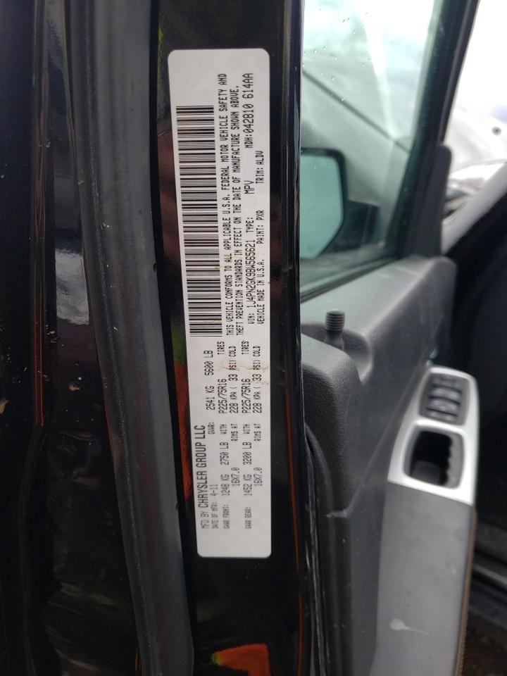 Photo 10 from auction – 2011 JEEP LIBERTY SP with VIN 1J4PN2GK9BW565621