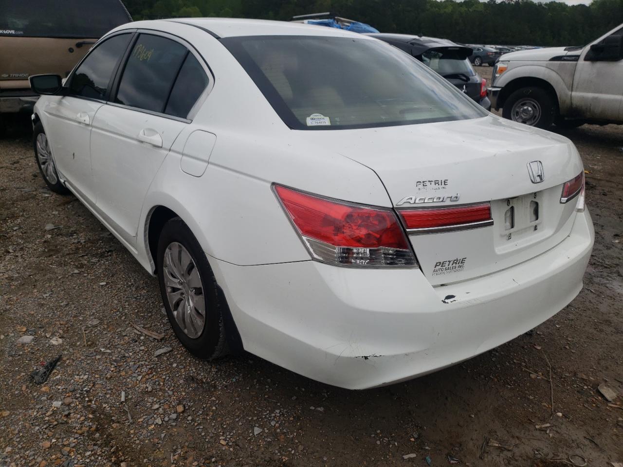Photo 3 from auction – 2011 HONDA ACCORD LX with VIN 1HGCP2F39BA061173