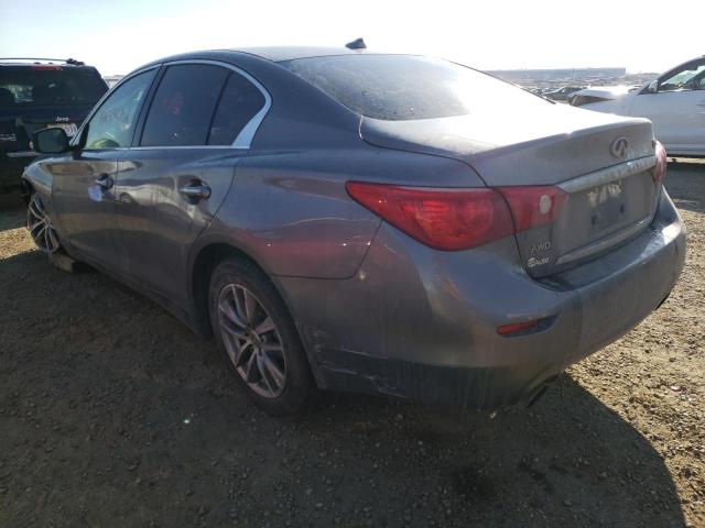 Photo 3 from auction – 2014 INFINITI Q50 BASE with VIN JN1BV7AR6EM690338
