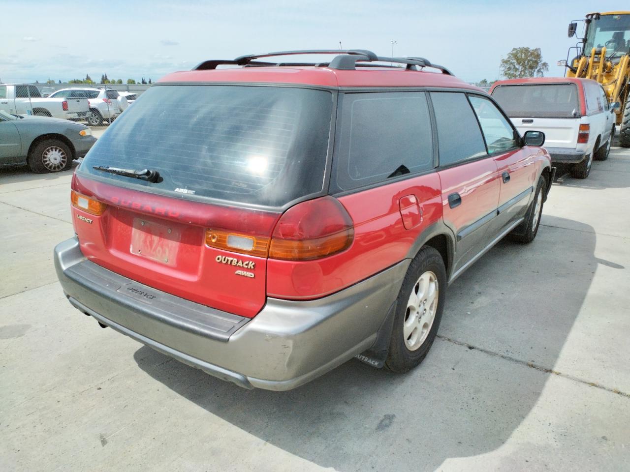 Photo 4 from auction – 1999 SUBARU LEGACY OUT with VIN 4S3BG6855X7616706