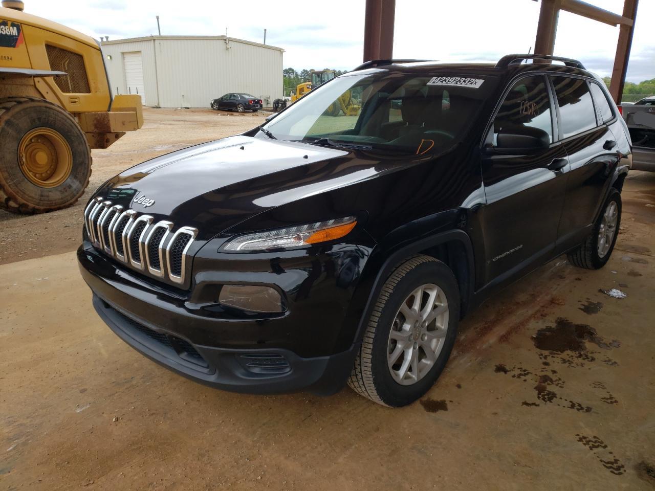 Photo 2 from auction – 2017 JEEP CHEROKEE S with VIN 1C4PJLAB5HW613799