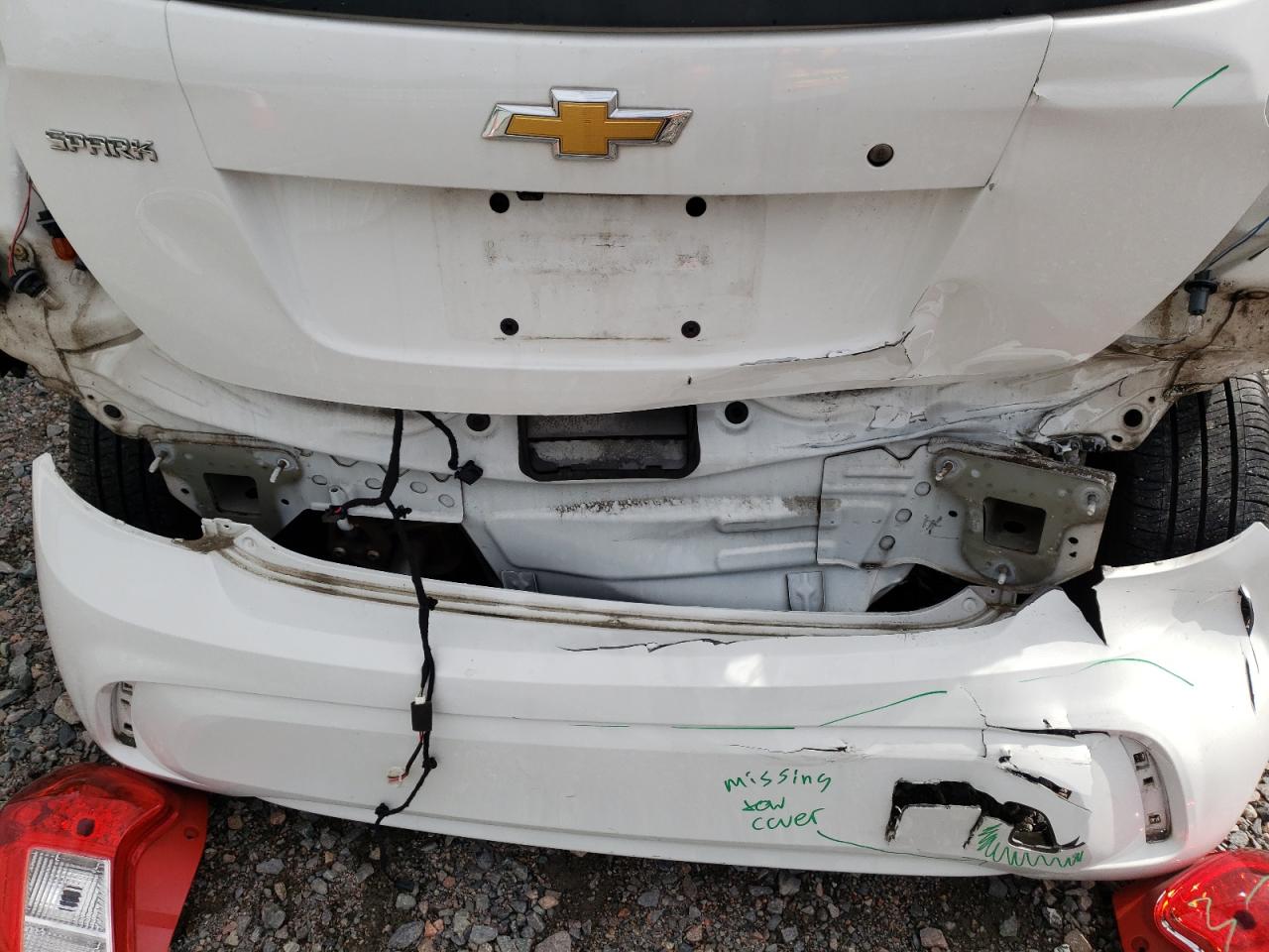 Photo 9 from auction – 2018 CHEVROLET SPARK LS with VIN KL8CB6SA3JC421591