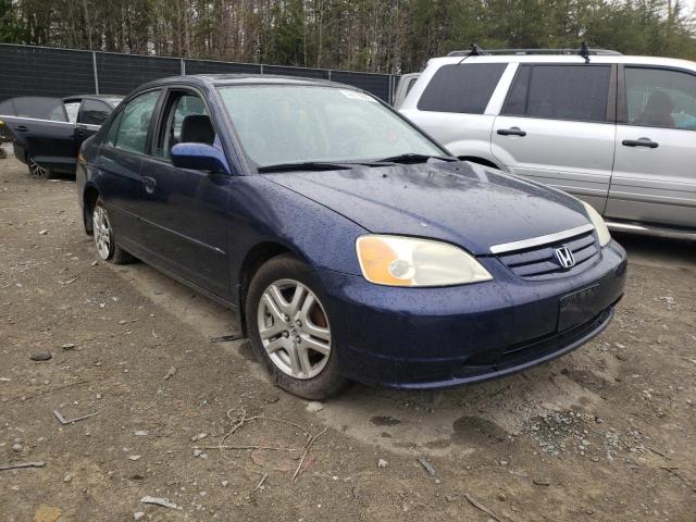 HONDA CIVIC EX 2003 with VIN 2HGES25703H582006 - Photo from auction