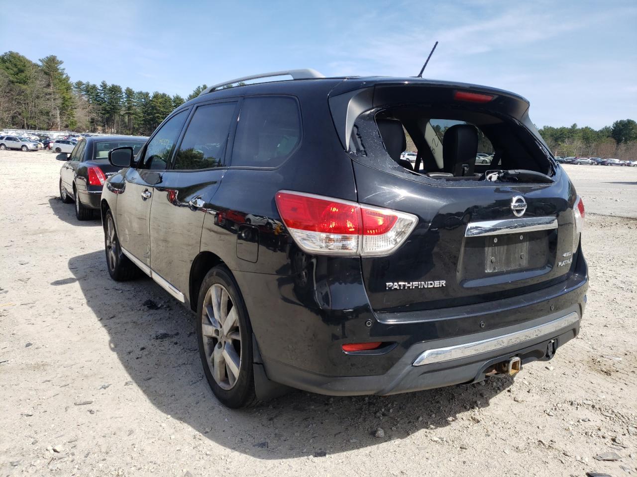 Photo 3 from auction – 2013 NISSAN PATHFINDER with VIN 5N1AR2MM9DC679527