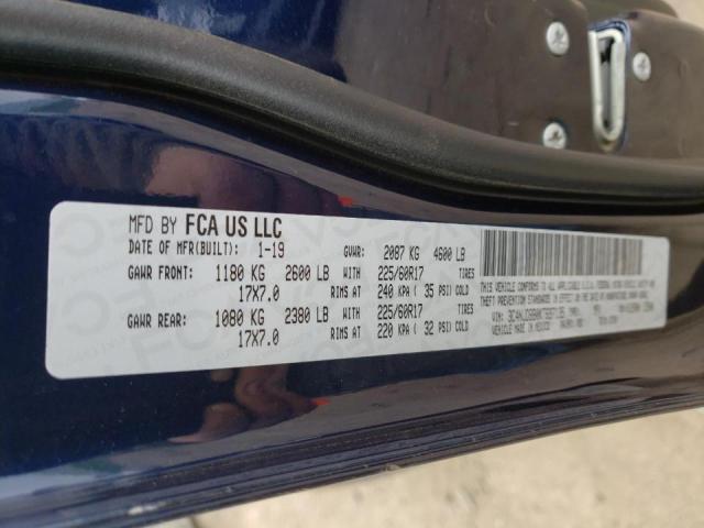 Photo 10 from auction – 2019 JEEP COMPASS LA with VIN 3C4NJDBB0KT697135